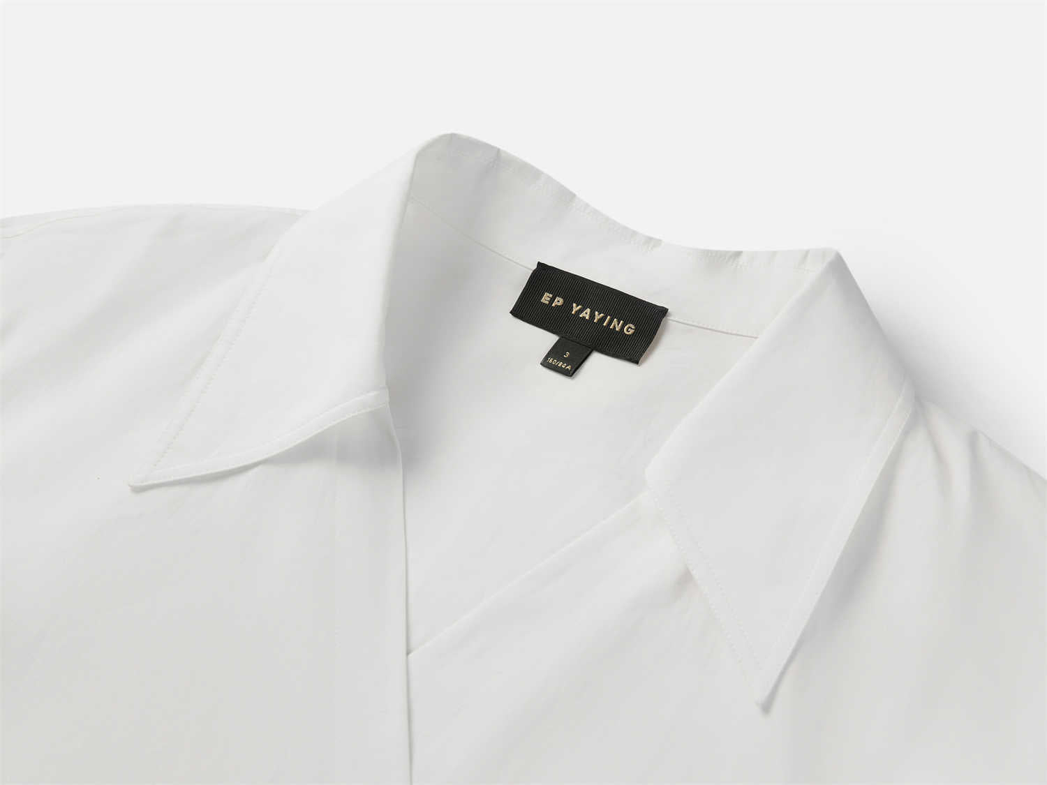 EP YAYING Chinese-style White Shirt