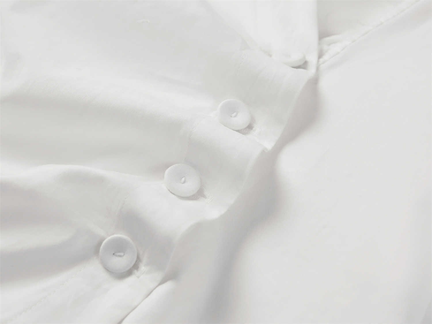 EP YAYING Chinese-style White Shirt