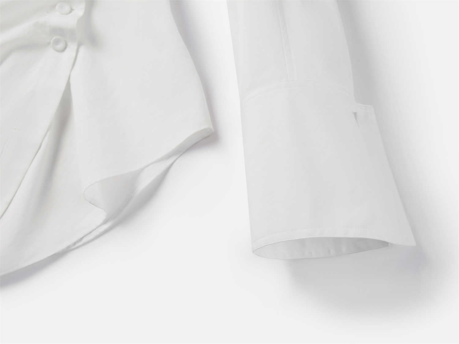 EP YAYING Chinese-style White Shirt