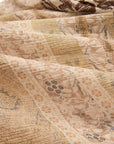 YAYING 100% Silk Peony Print Pullover Shirt