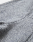 EP YAYING Wool-Cashmere Quiet Luxury Round-Neck Long-Sleeve Jacket