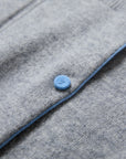 EP YAYING Wool-Cashmere Quiet Luxury Round-Neck Long-Sleeve Jacket