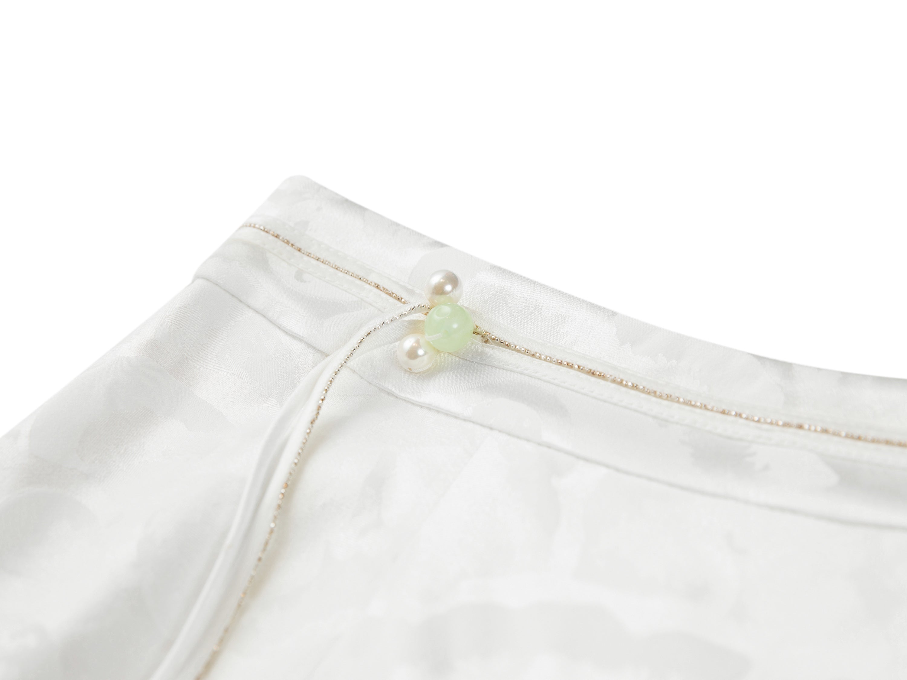 YAYING White Midi Skirt