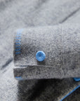 EP YAYING Wool-Cashmere Quiet Luxury Round-Neck Long-Sleeve Jacket
