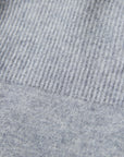 EP YAYING Wool-Cashmere Quiet Luxury Round-Neck Long-Sleeve Jacket