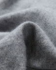 EP YAYING Wool-Cashmere Quiet Luxury Round-Neck Long-Sleeve Jacket