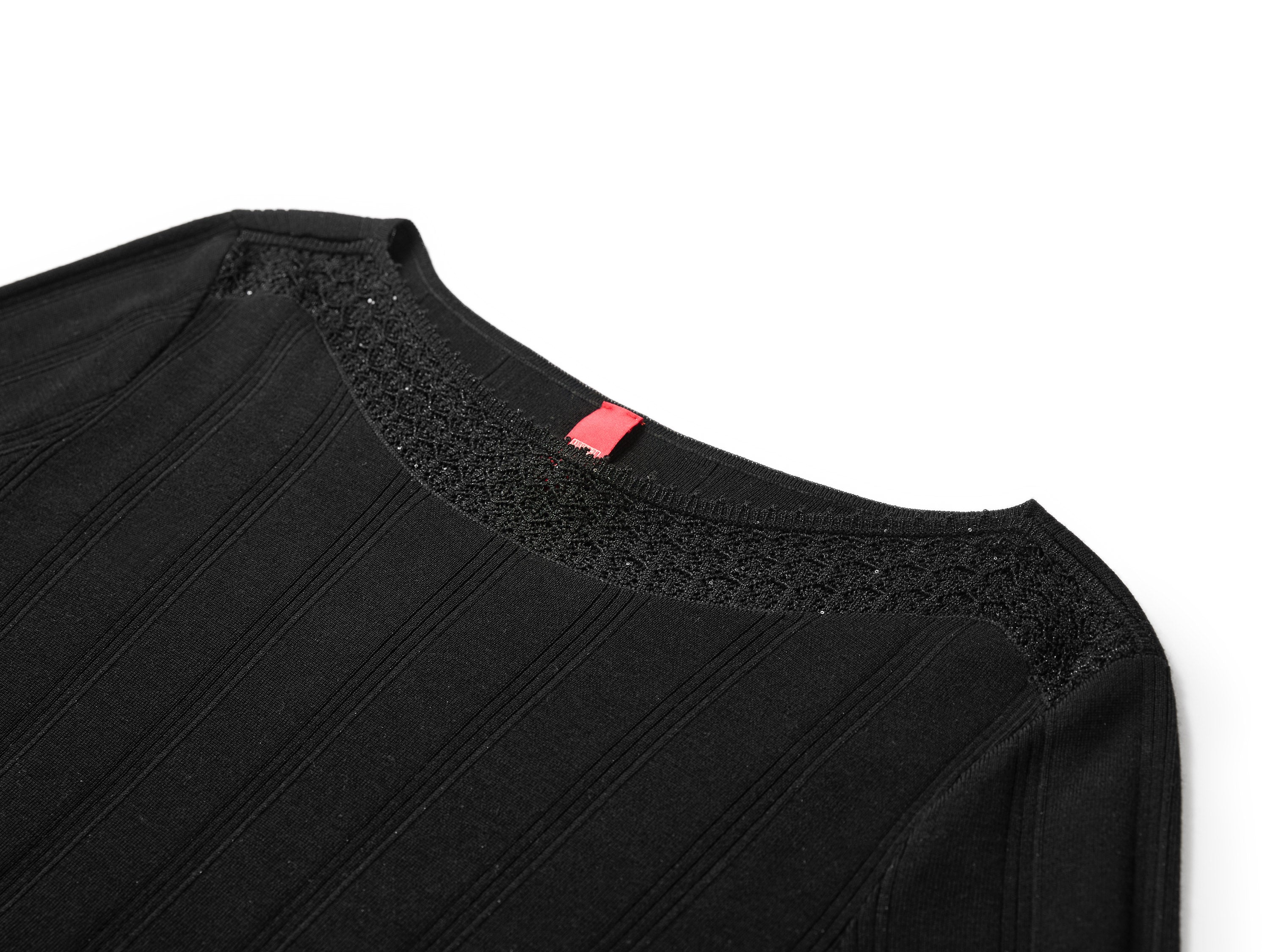 YAYING Boat Neck Knit Top