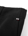 YAYING Golden Wool Slim Straight-Leg Pants