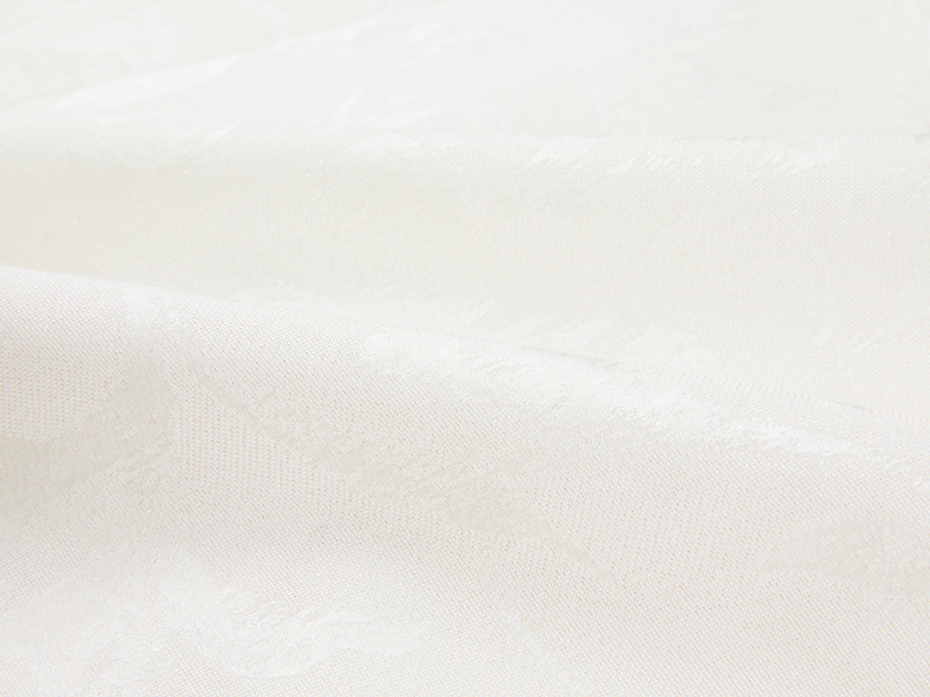 YAYING Silk Jacquard Crew-Neck Relaxed Long Sleeve Shirt