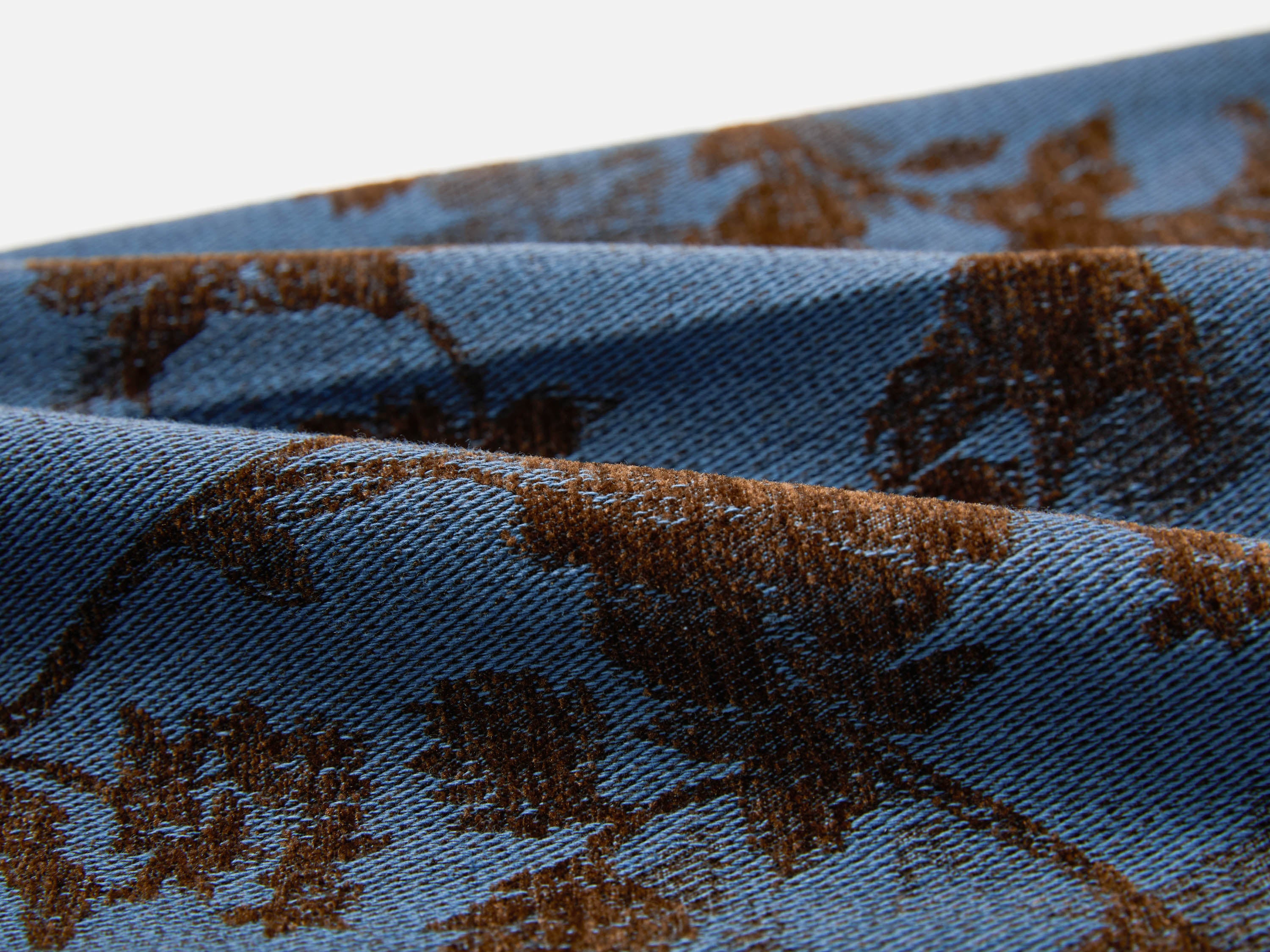 EP YAYING Chenille Jacquard Straight-Leg Pants