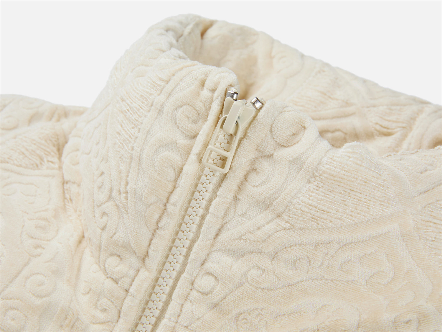 EP YAYING Chenille Jacquard Goose Down Coat EGKIAY131AM