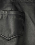 EP YAYING Minimalist Commuter Leather Shorts