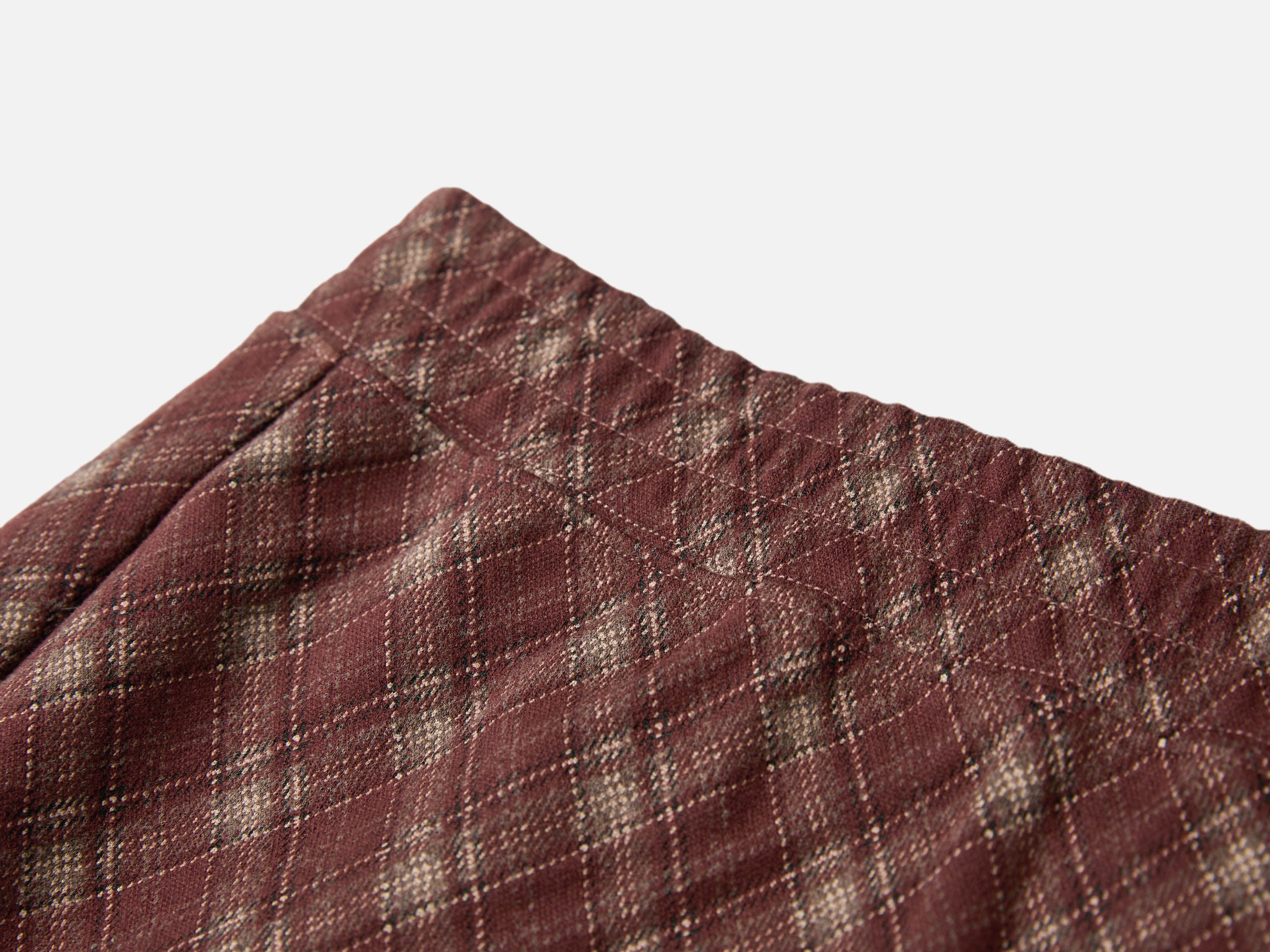 EP YAYING Plaid Relaxed Skirt EGLIA3503A