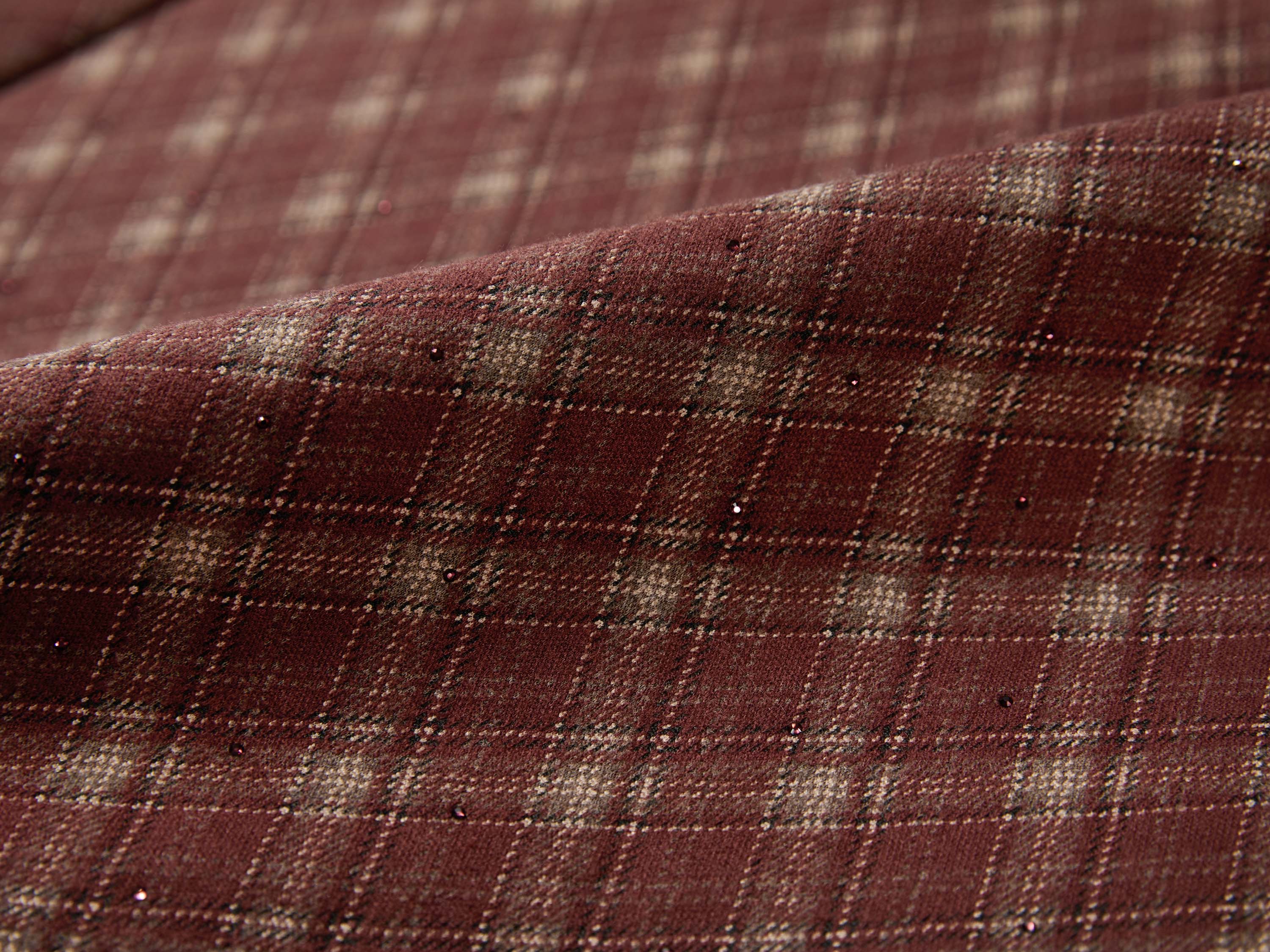 EP YAYING Plaid Relaxed Skirt EGLIA3503A