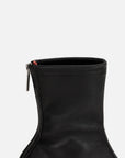 EP YAYING Elastic Sheepskin Block Heel Slim Boots