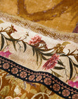 YAYING Silk-Wool V-Neck Printed Cardigan