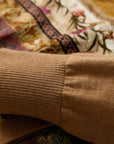 YAYING Silk-Wool V-Neck Printed Cardigan