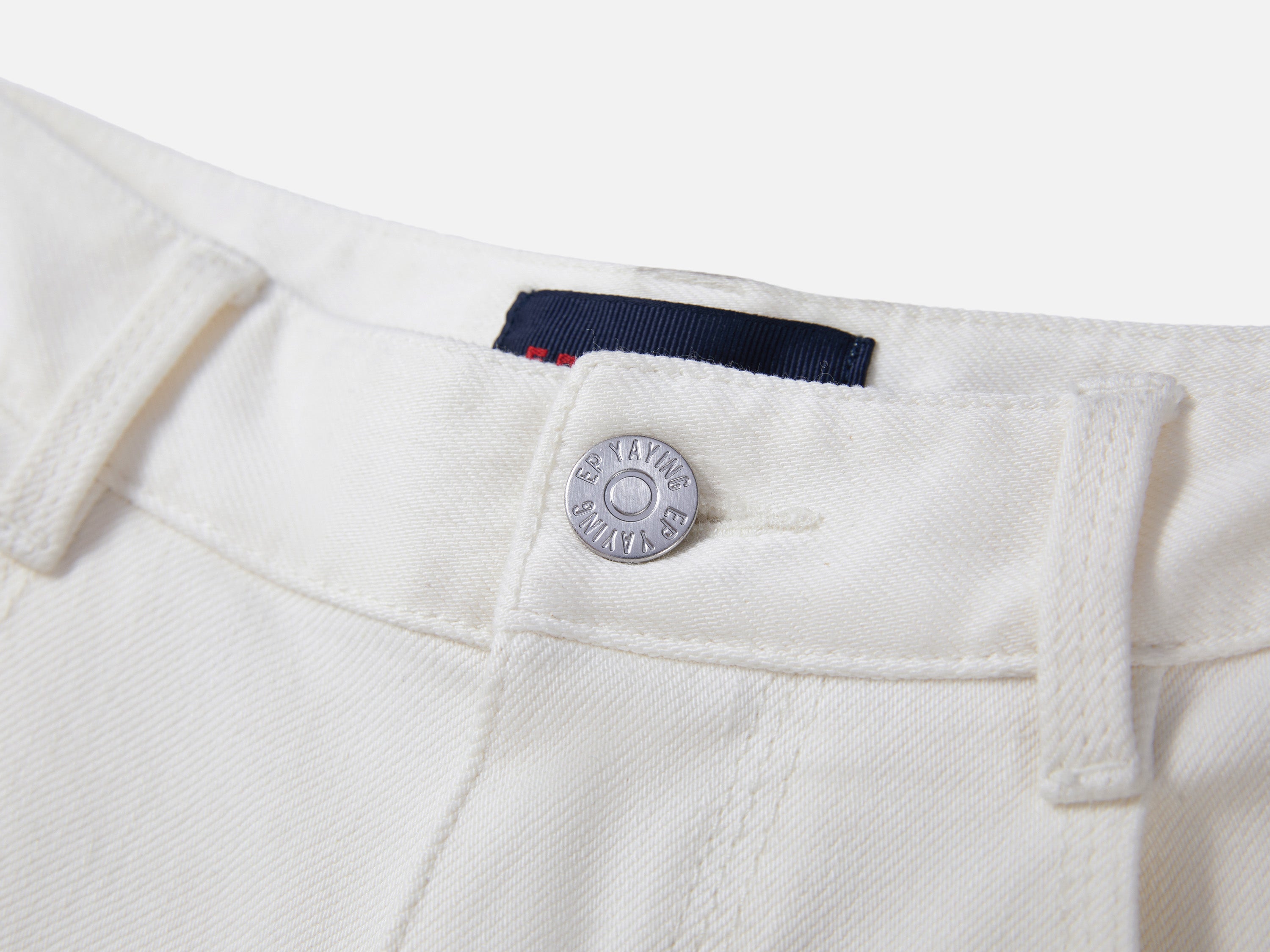 EP YAYING Classic Denim Flared Trousers