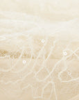 YAYING Box-Pleat A-Line Embroidered Skirt