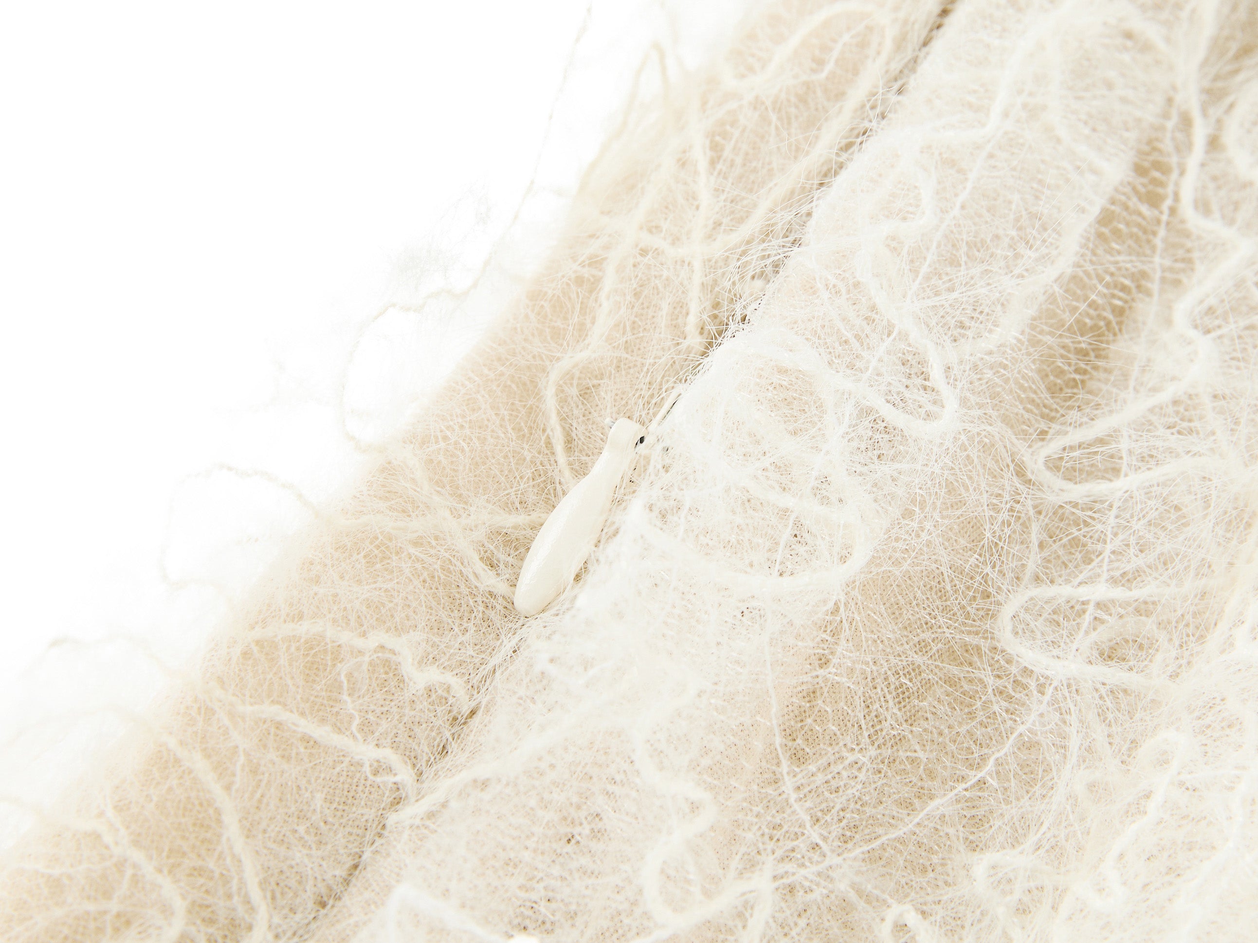 YAYING Box-Pleat A-Line Embroidered Skirt