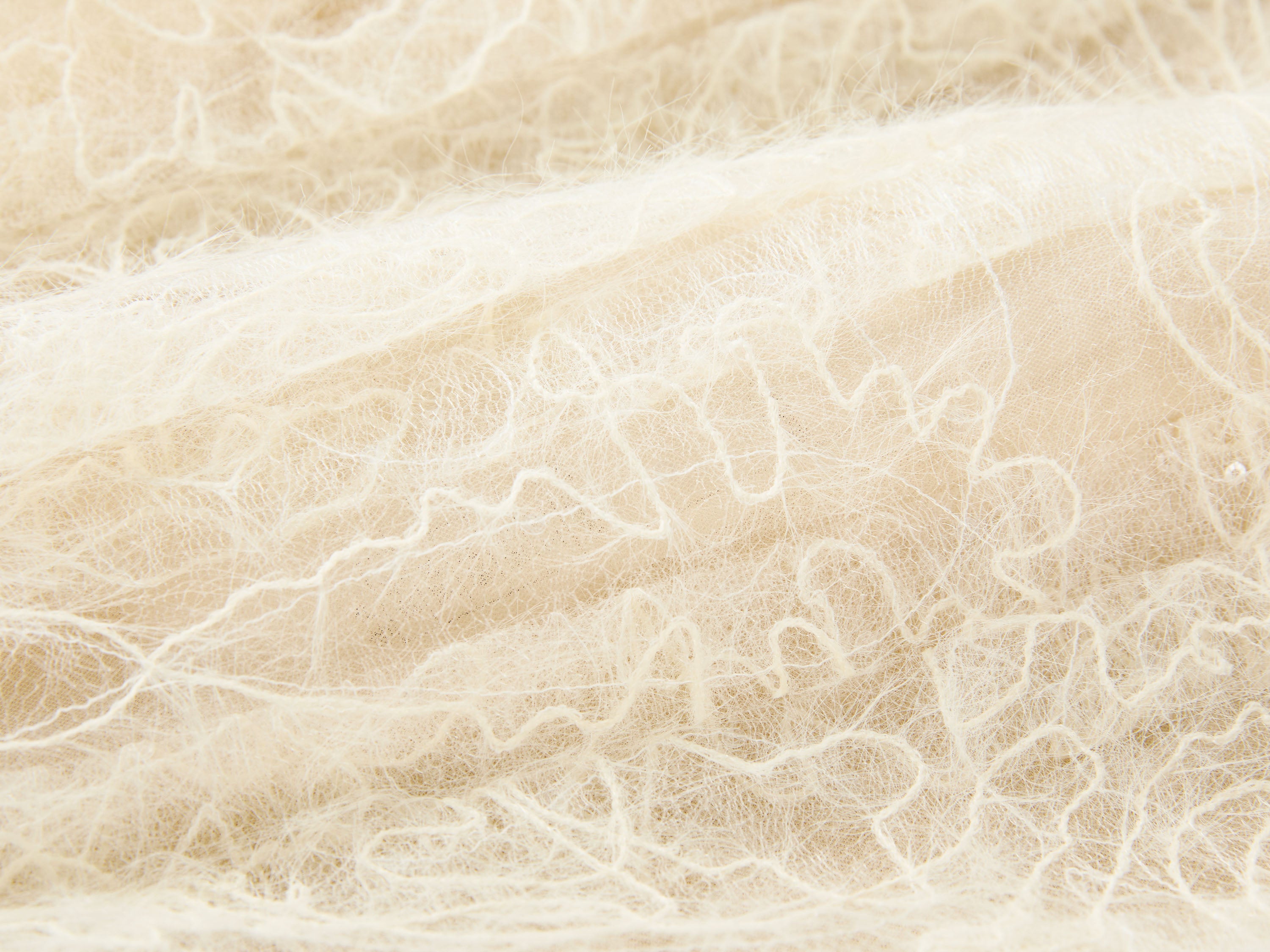 YAYING Box-Pleat A-Line Embroidered Skirt