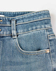 EP YAYING Cotton Blended Stretch Flare Pants