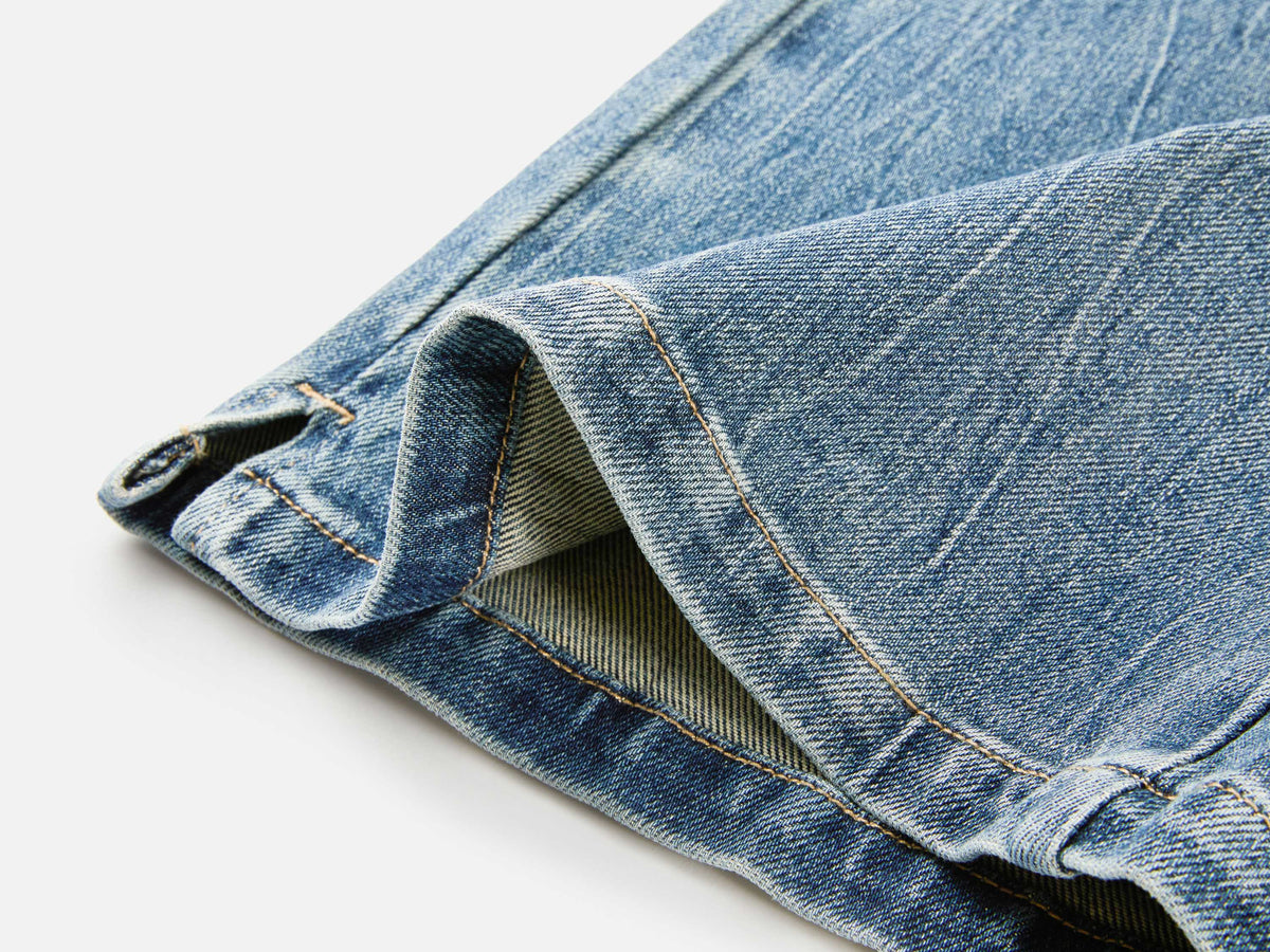 EP YAYING Cotton Blended Stretch Flare Pants