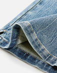 EP YAYING Cotton Blended Stretch Flare Pants