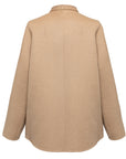 YAYING Beige Embroidered Shirt