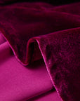 EP YAYING Blue Label Wine Red Slip Dress