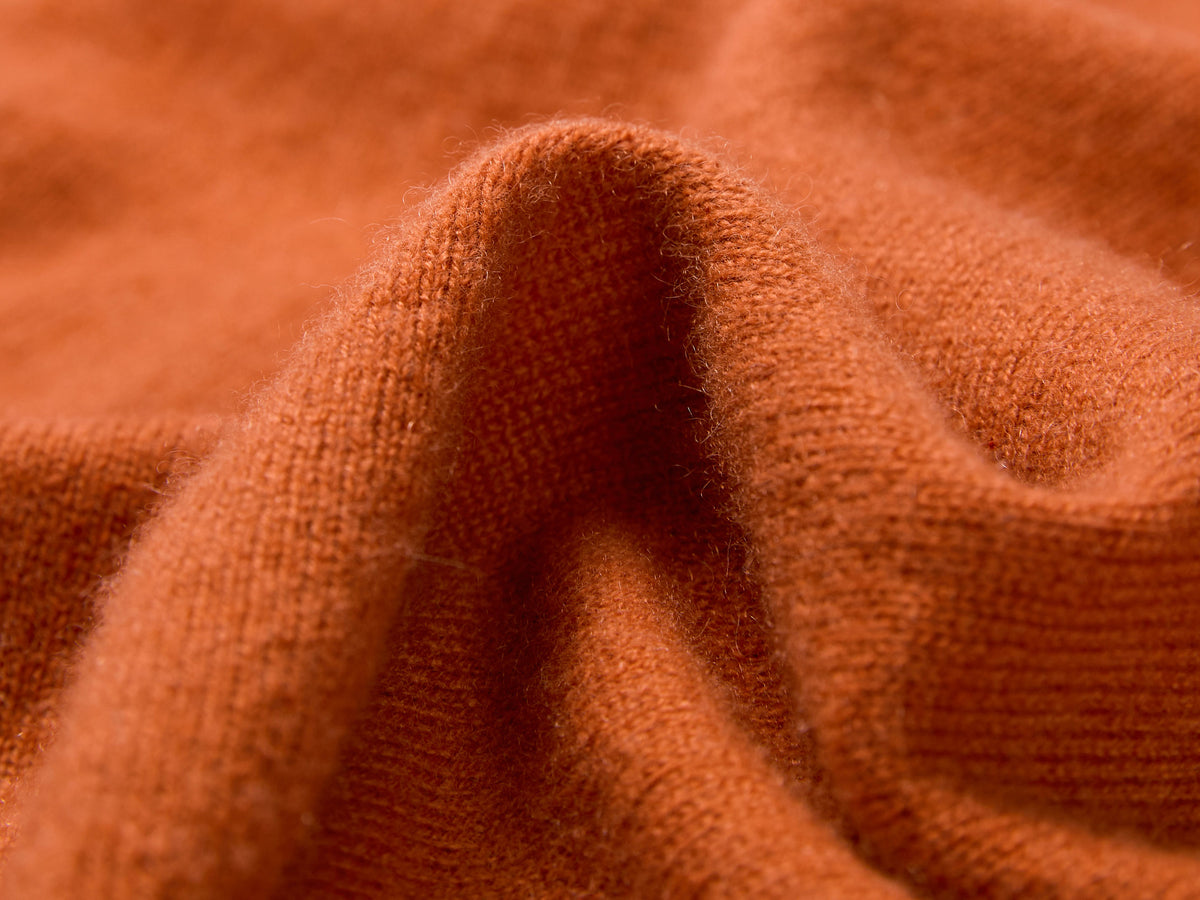 EP YAYING Faux Two-Piece Wool-Cashmere Color-Block Knit Top