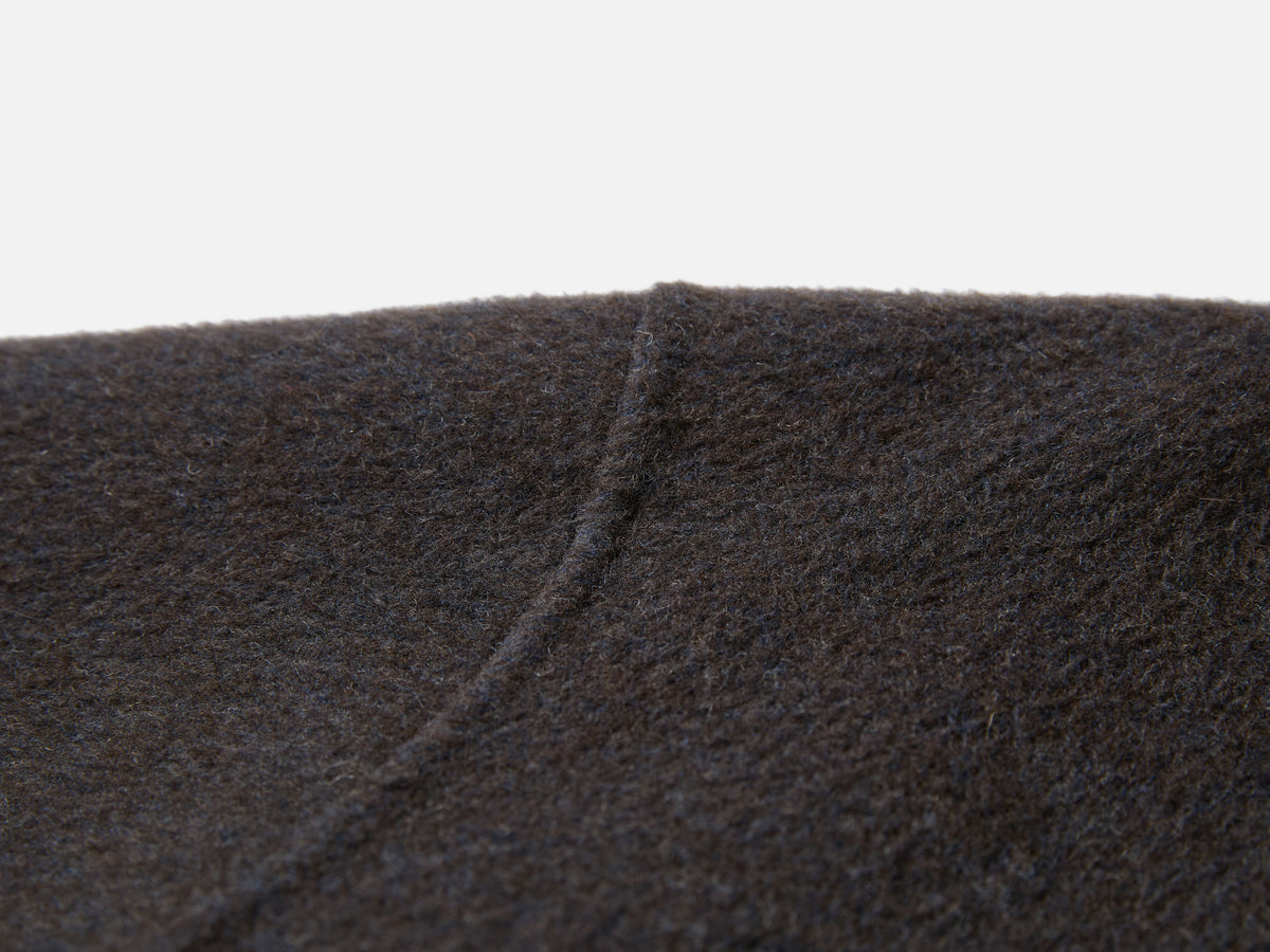 EP YAYING Silk-Wool-Yak Blend Long Coat