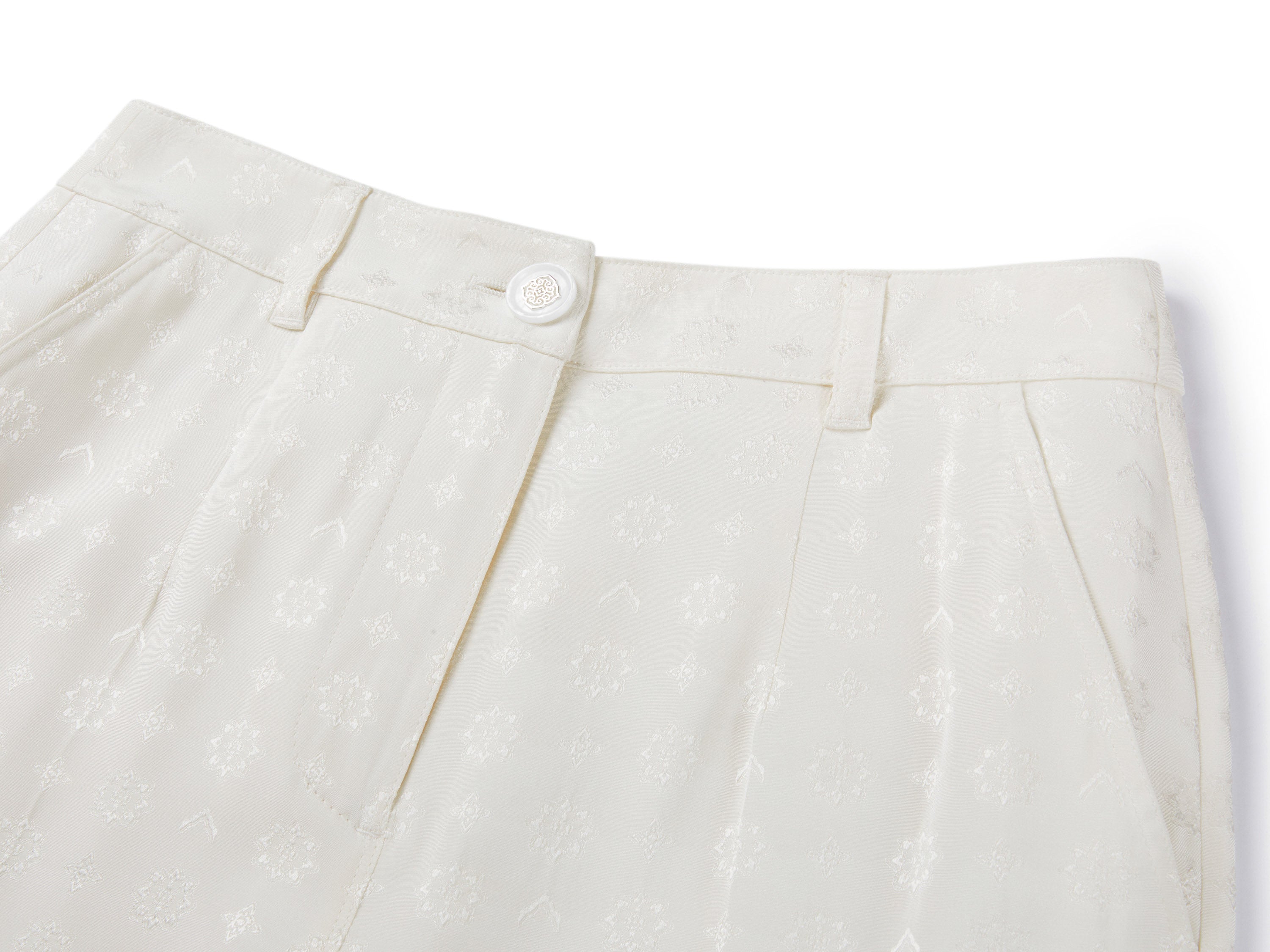 YAYING White Casual Pants