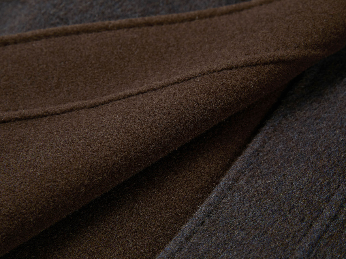 EP YAYING Silk-Wool-Yak Blend Long Coat