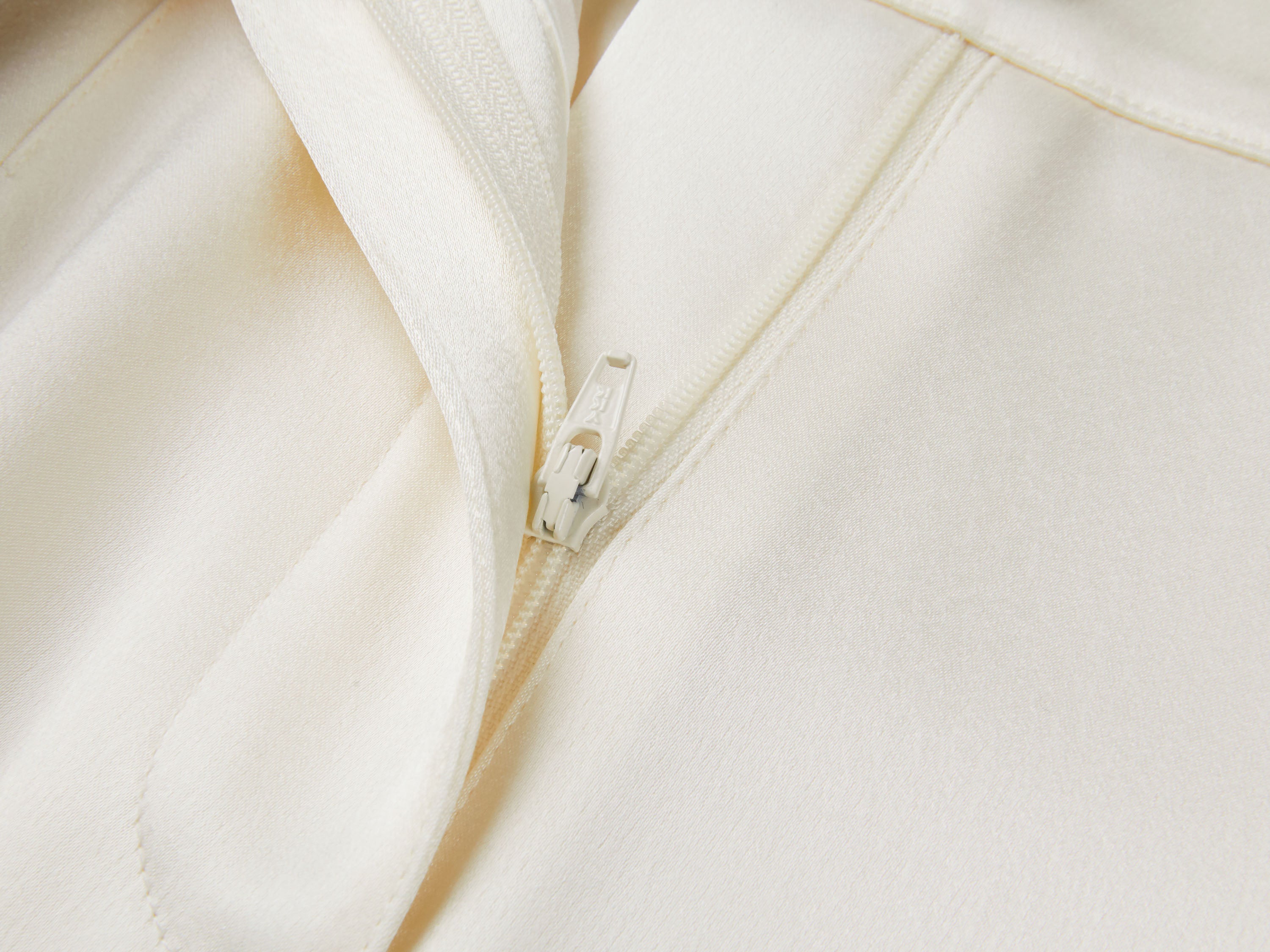 YAYING Cream Straight-Leg Trousers