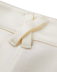 YAYING Cream Straight-Leg Trousers