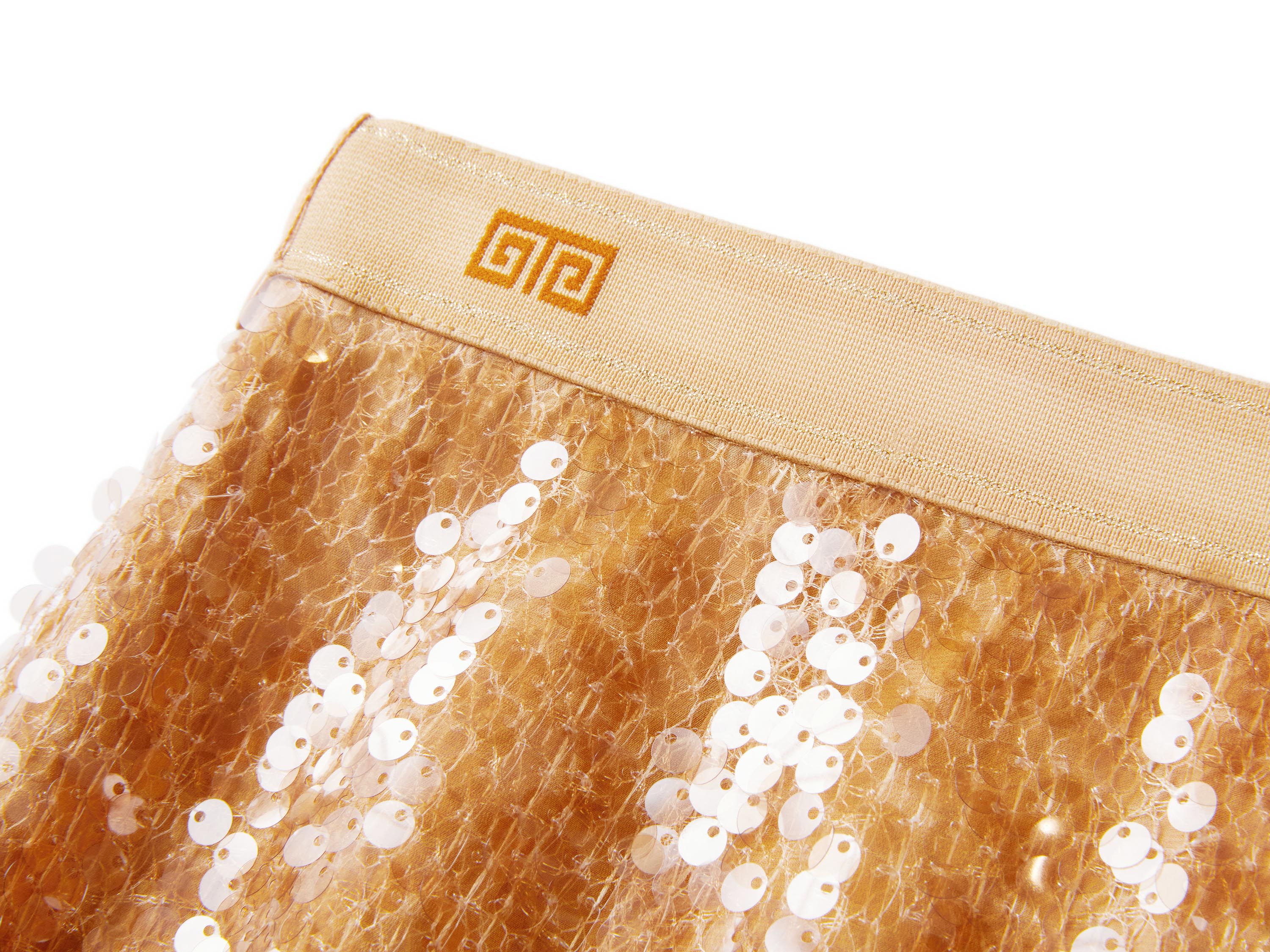 YAYING Gold Sequin Skirt