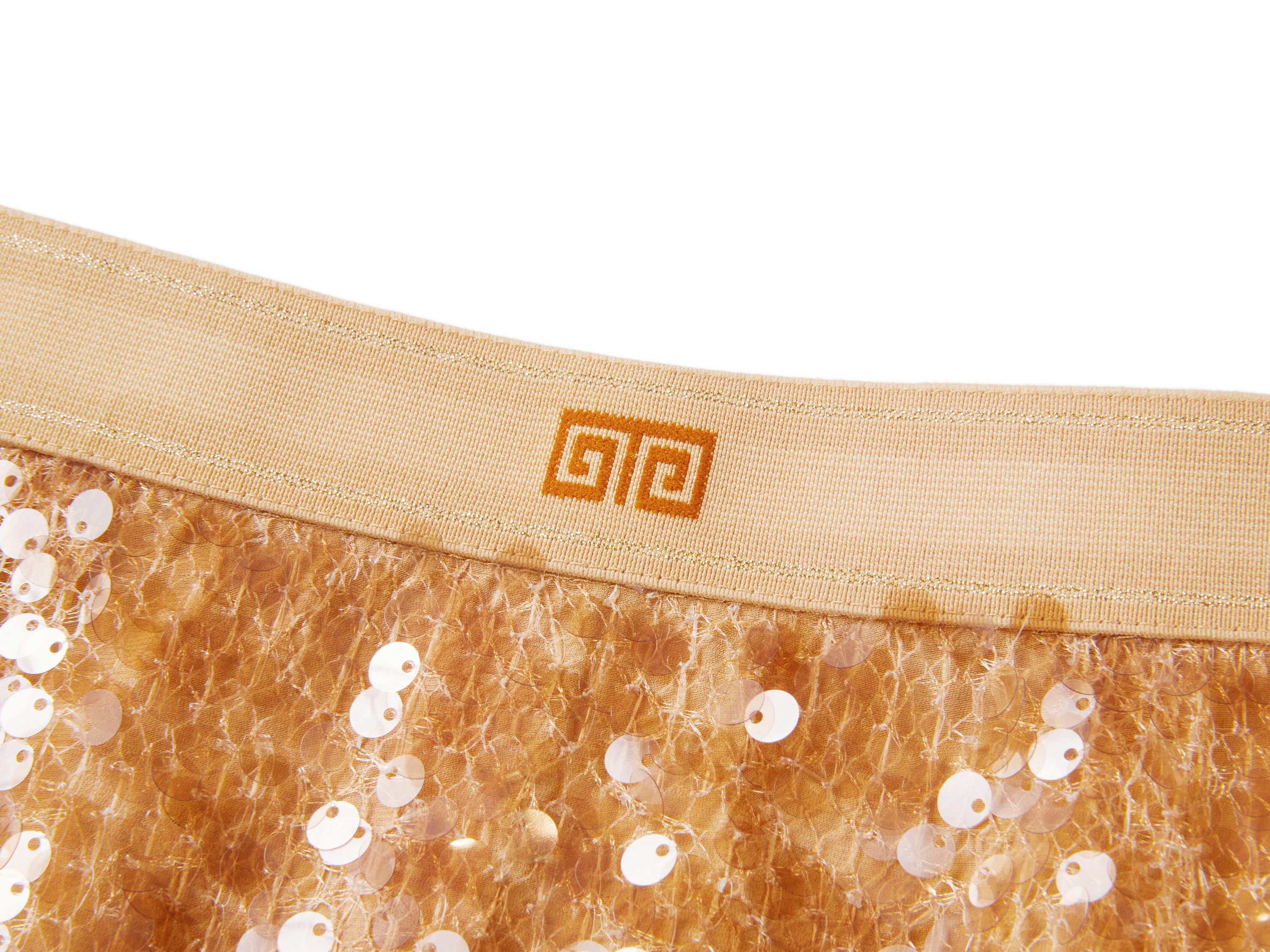 YAYING Gold Sequin Skirt
