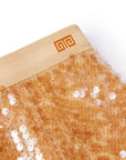 YAYING Gold Sequin Skirt