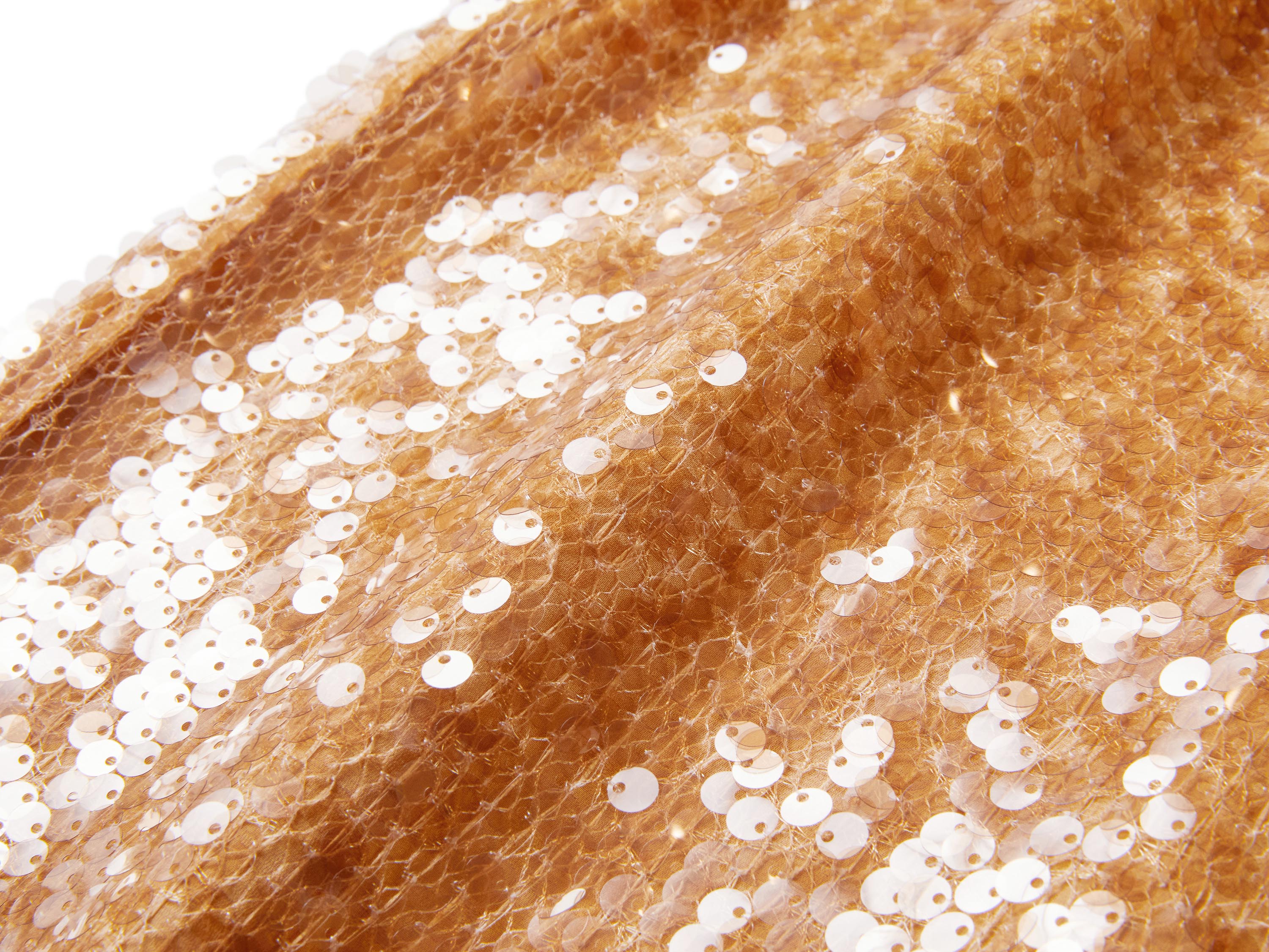 YAYING Gold Sequin Skirt