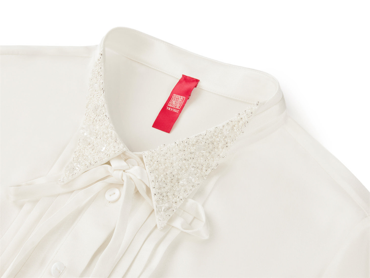 White Silk Shirt EPKPS2102BW