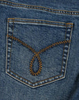 EP YAYING Washed Cotton Denim Jeans