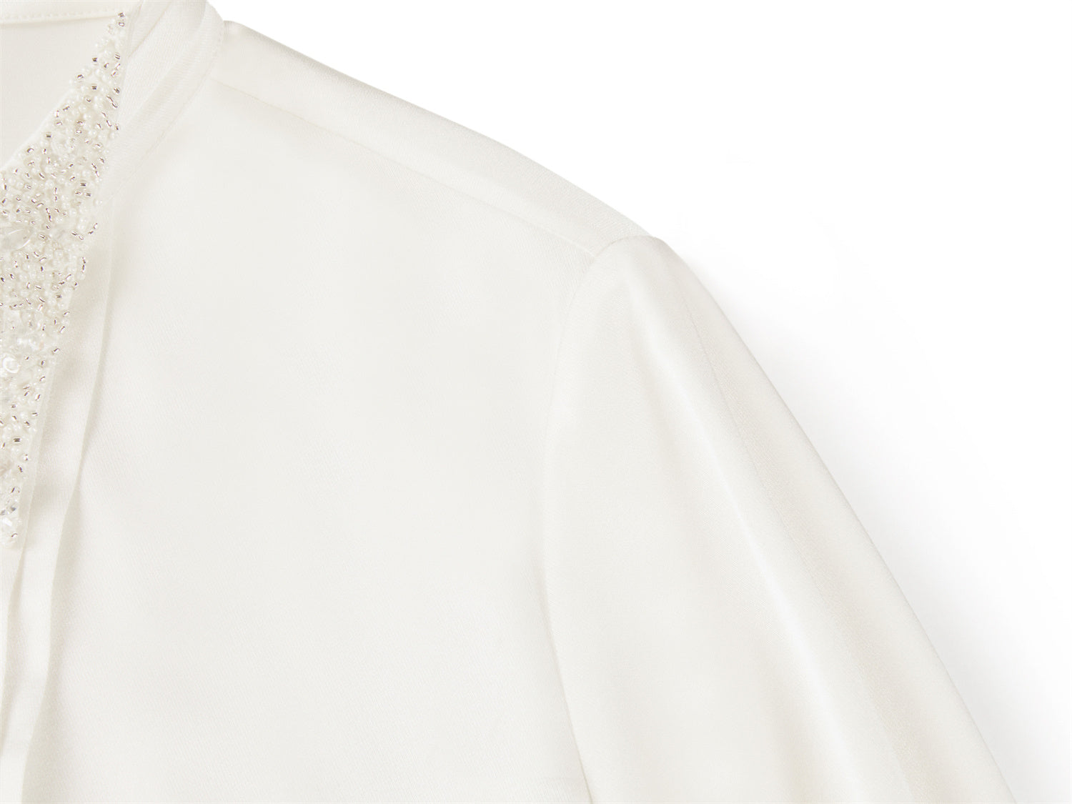 White Silk Shirt EPKPS2102BW