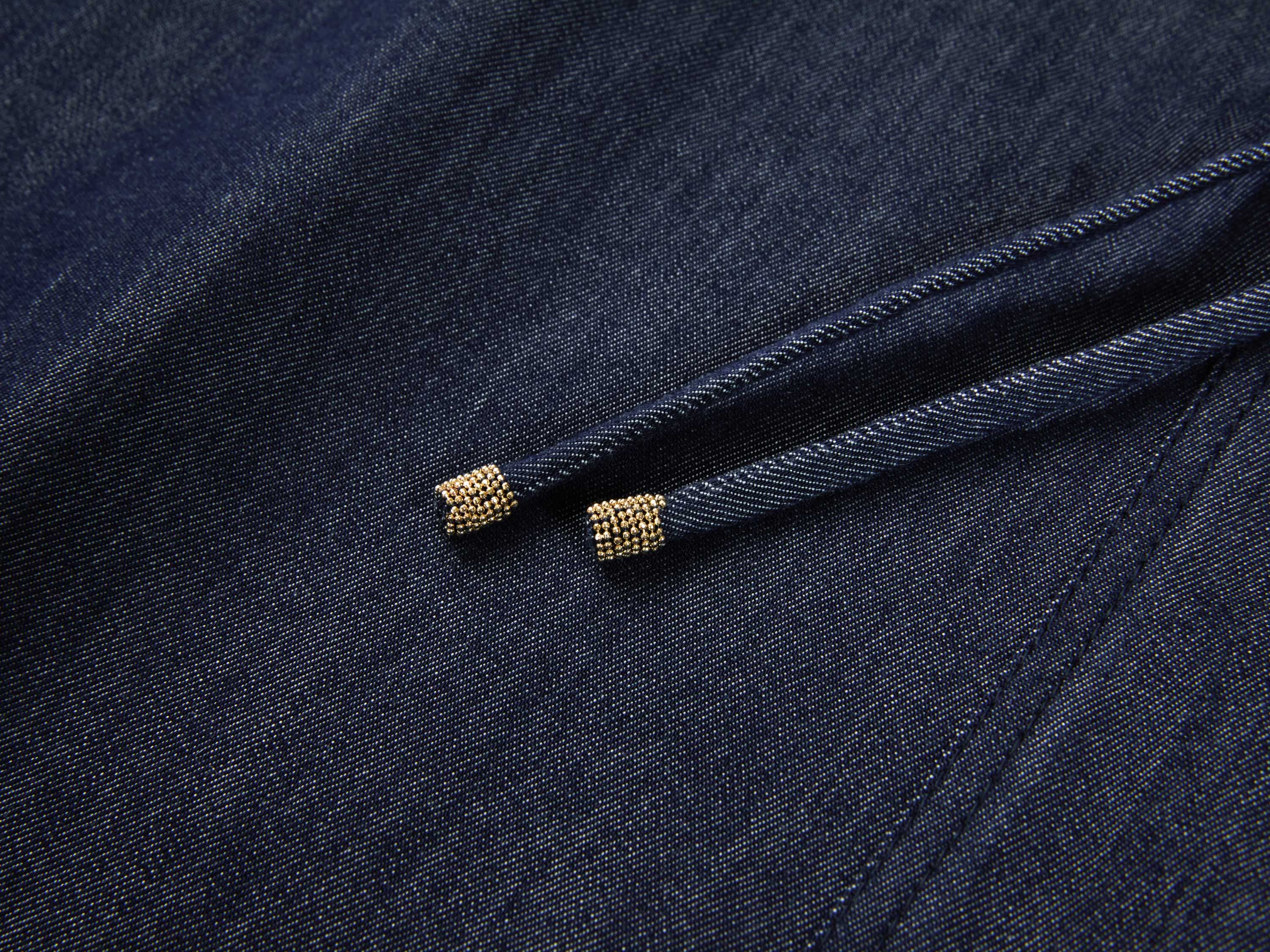 EP YAYING Cotton A-Line Midi Skirt