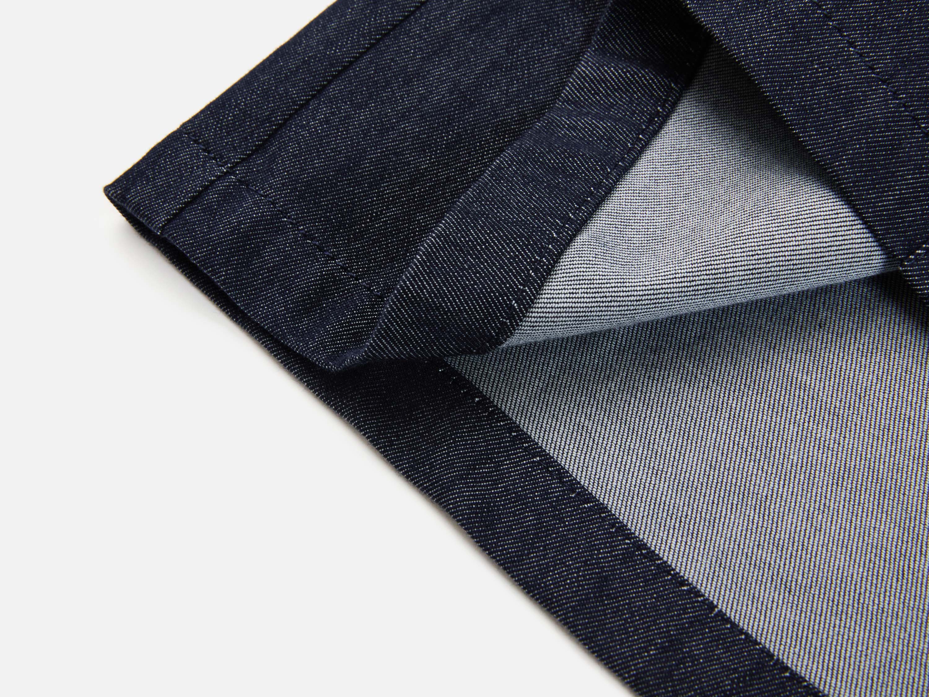EP YAYING Cotton-Blend Front Slit Midi Skirt