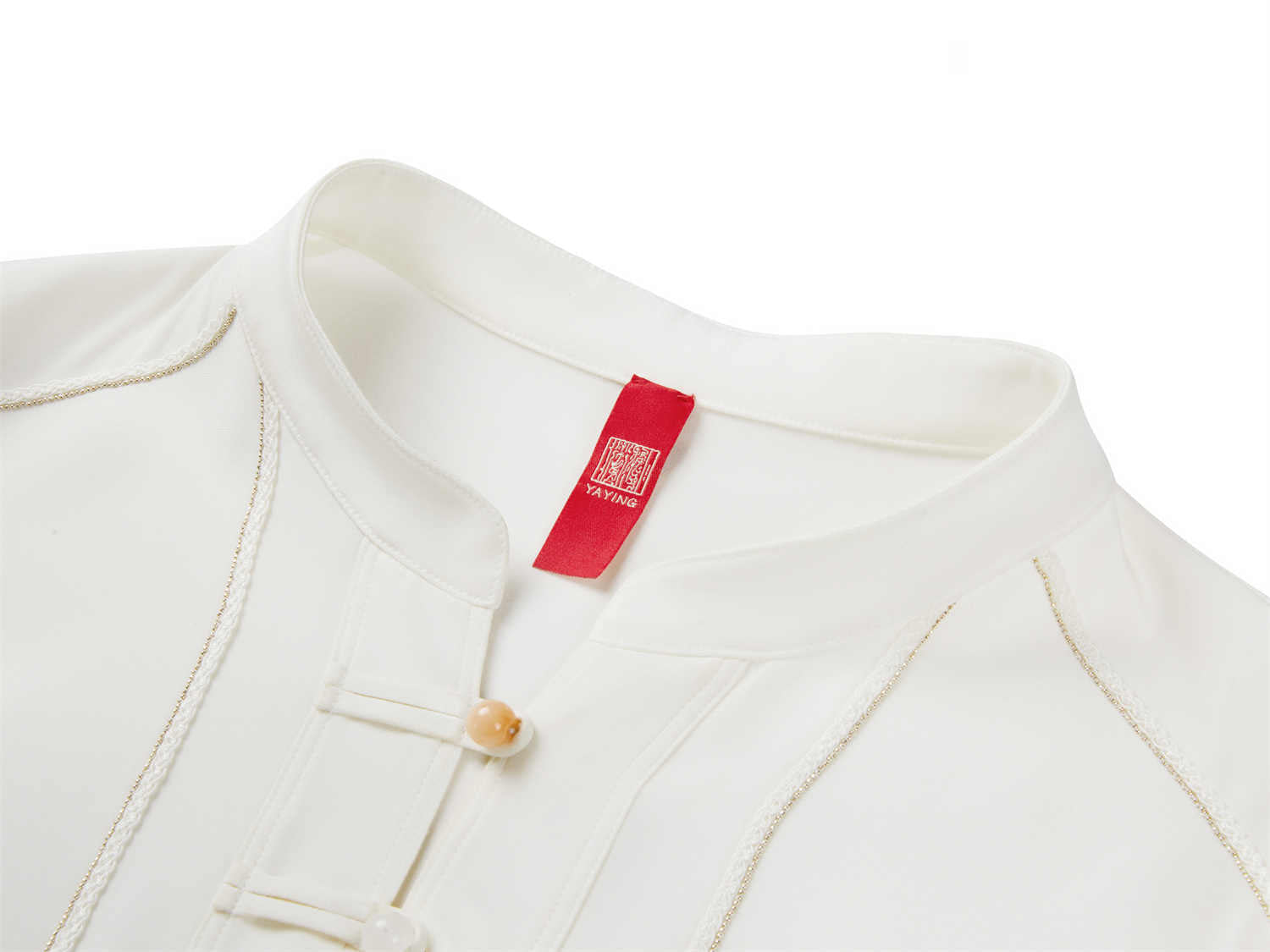 YAYING Silk White Shirt