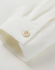 YAYING Silk White Shirt