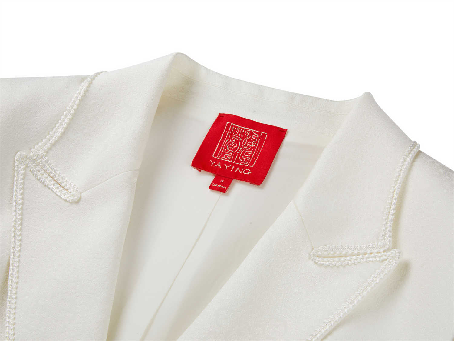 YAYING silk Vest Blazer