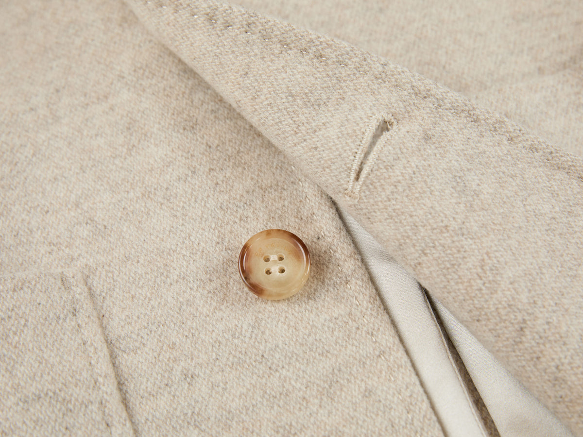 EP YAYING Light Heather Gray Stand-Collar Double-Face Short Coat
