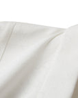 YAYING White Midi Dress